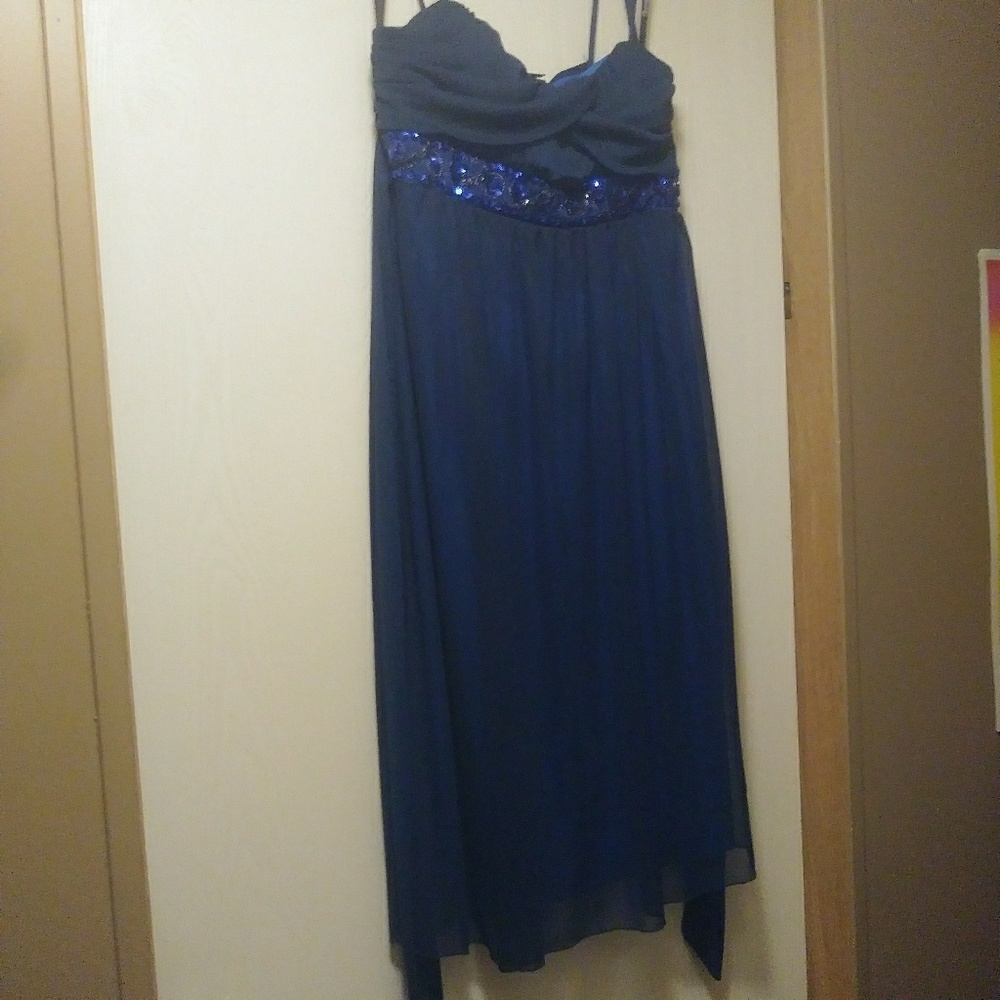 Blue dress